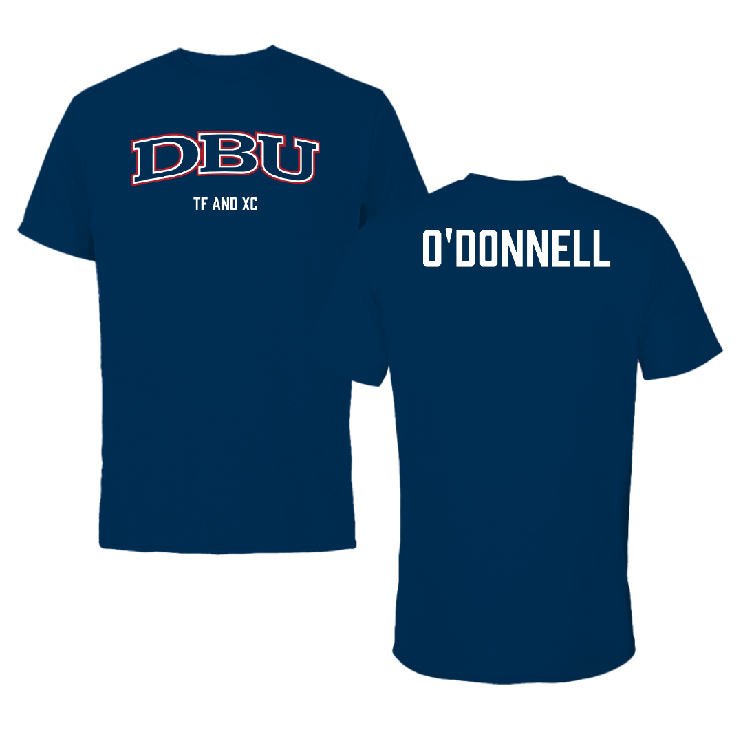 Dallas Baptist University TF and XC Navy Tee - Emme O'Donnell