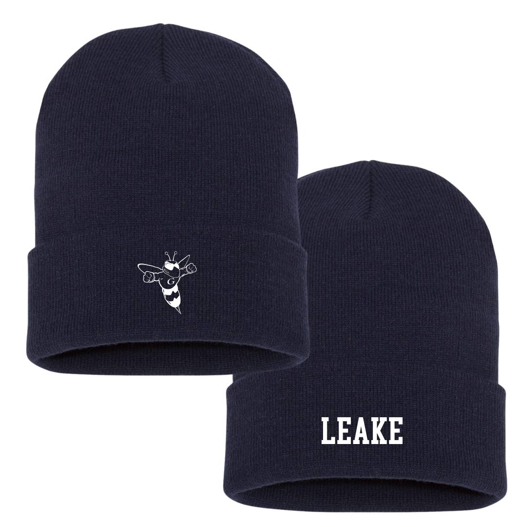 Graceland University Softball Navy Beanie - #40 Makenzie Leake