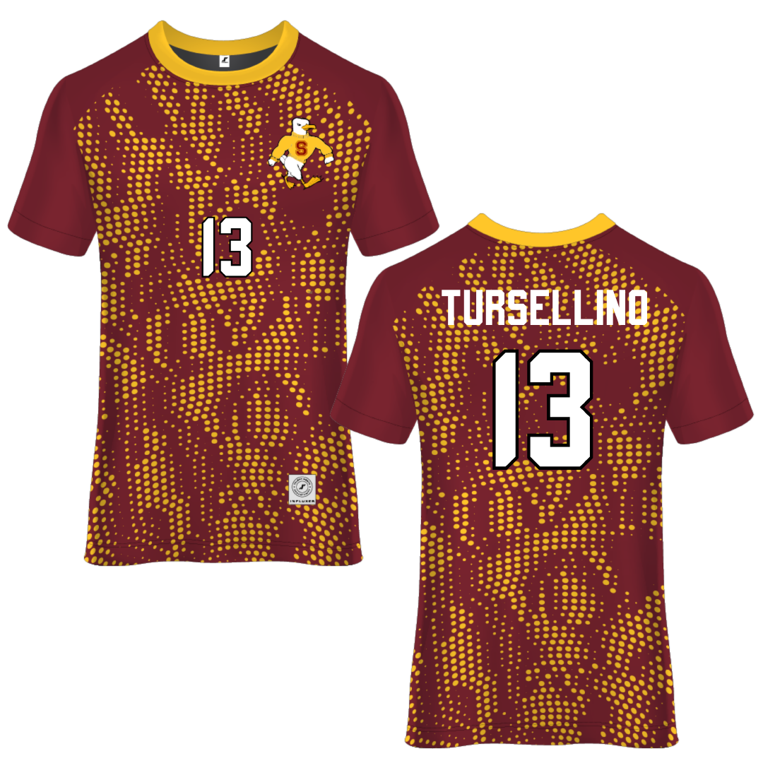 Salisbury University Maroon Soccer Jersey - #13 Ryan Tursellino