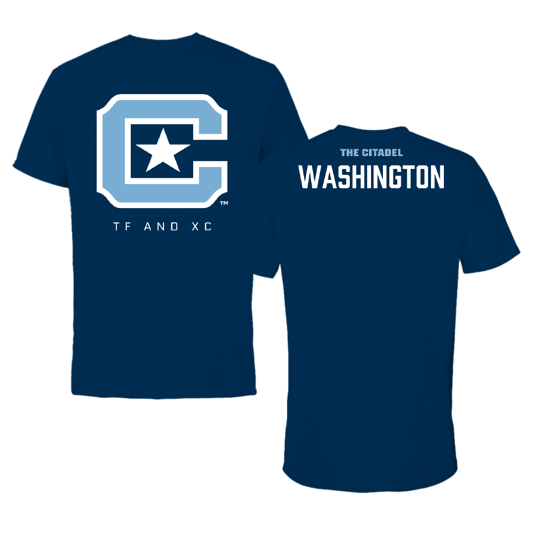 The Citadel TF and XC Navy Tee - DeMarie Washington