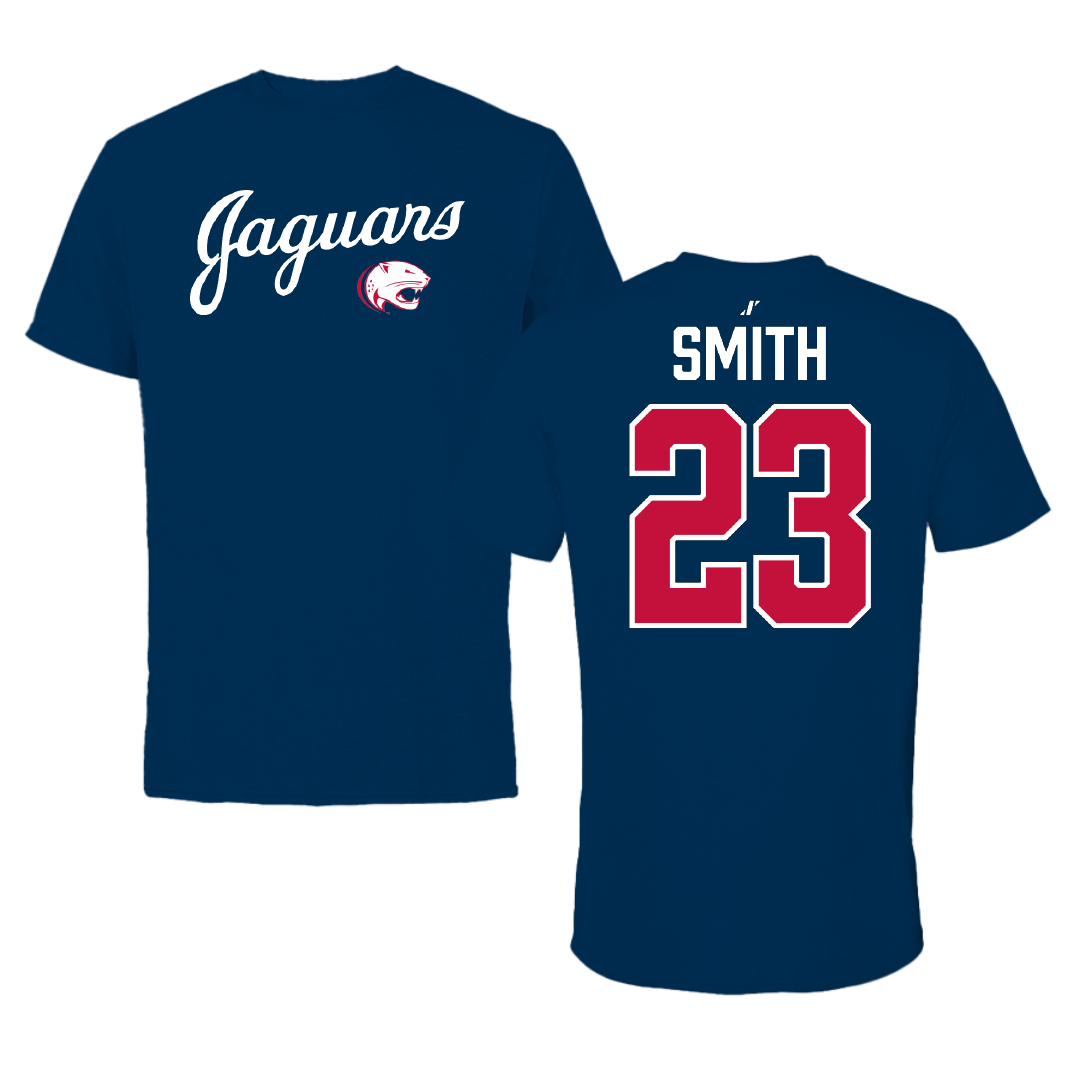 University of South Alabama Volleyball Navy General Performance Tee - #23 Megan Smith