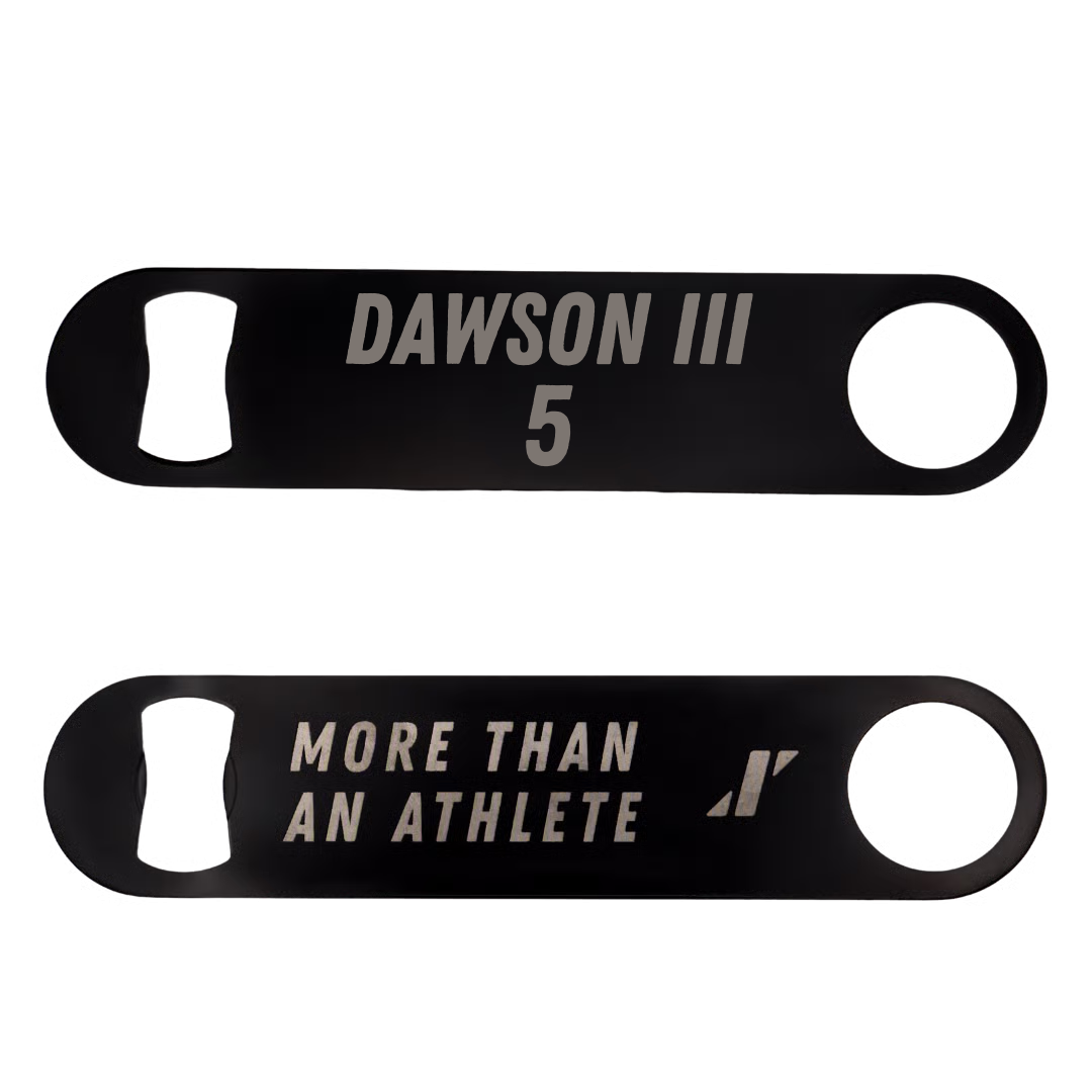 Basketball (M) Black Bottle Opener - #5 Vince Dawson III