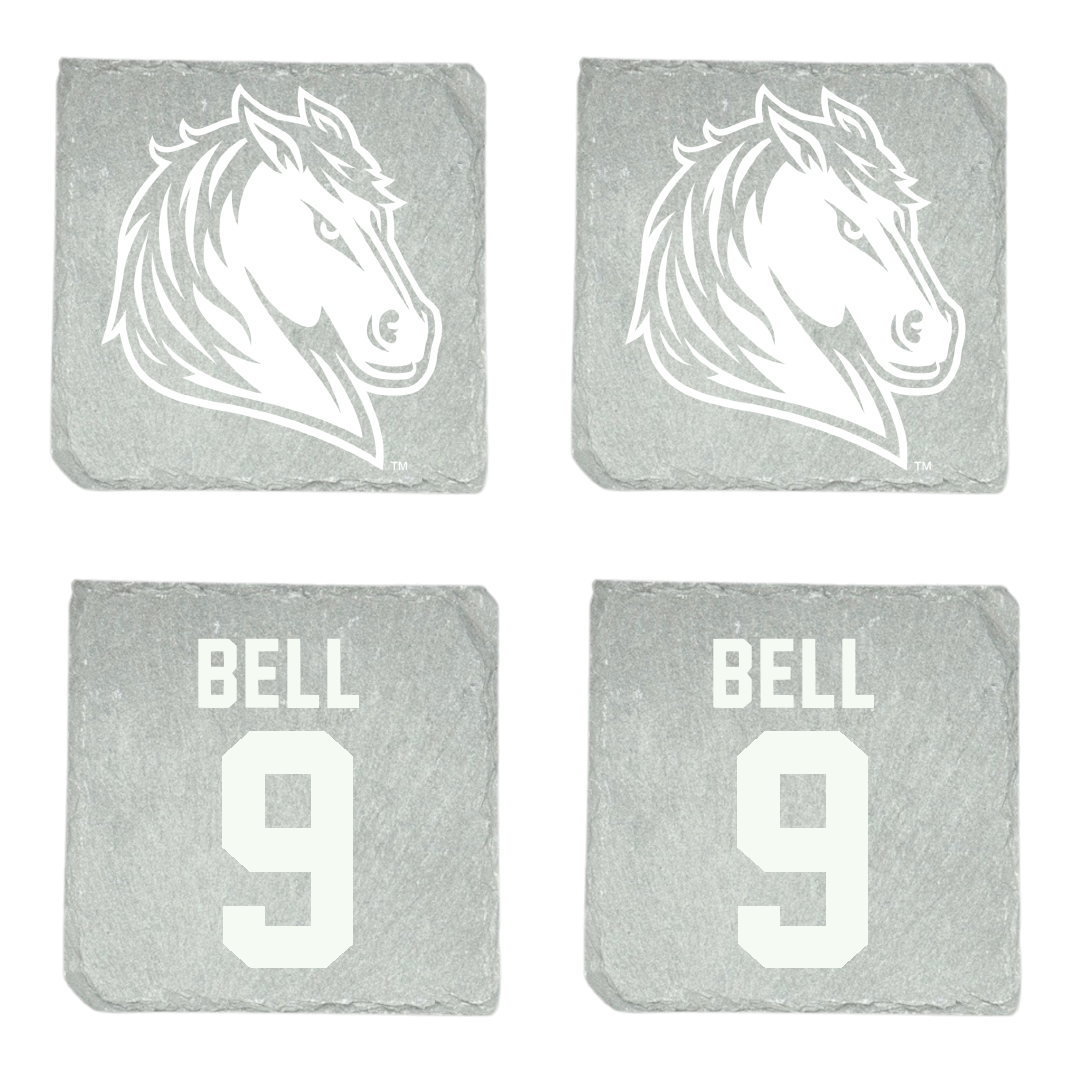 Southwest Minnesota State University Baseball Stone Coaster (4 Pack)  - #9 Ryan Bell