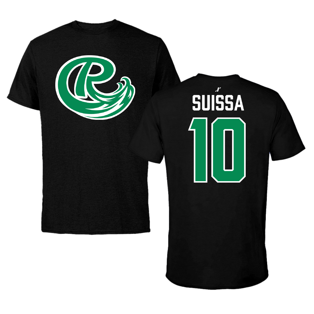 Roosevelt University Ice Hockey Black Performance Tee - #10 Sophia Suissa