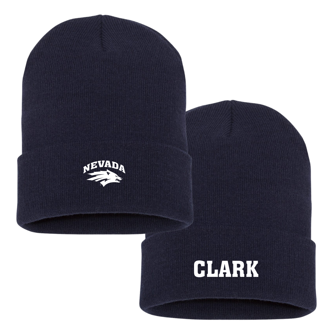 University of Nevada Softball Navy Beanie - #22 Bailie Clark