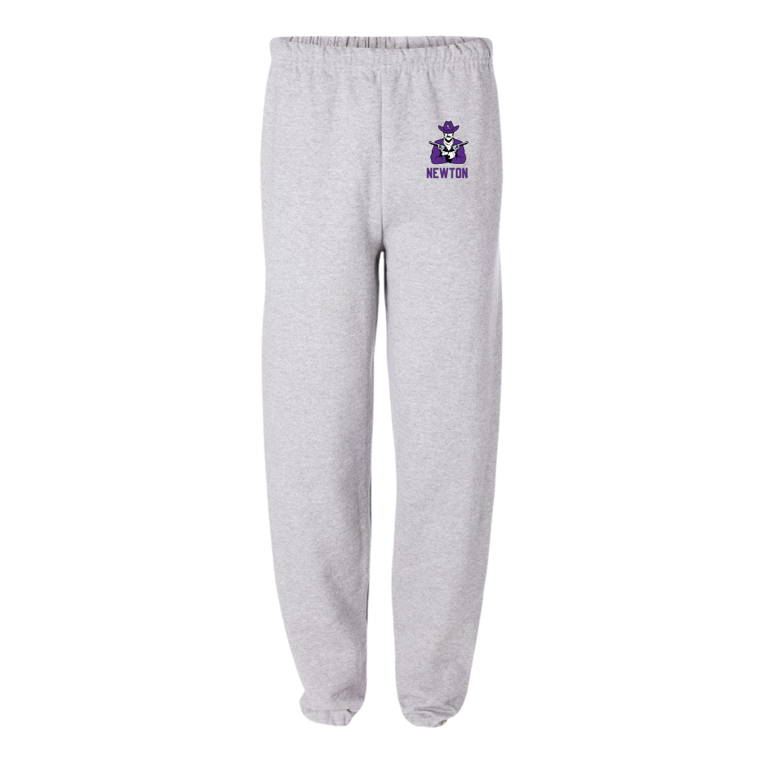 Ranger College Baseball Light Gray Sweatpants - #39 Michael Newton