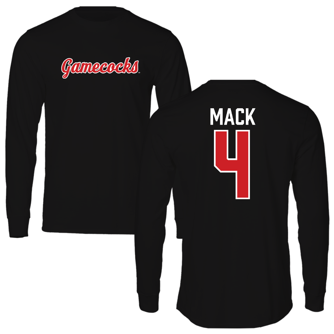 Jacksonville State University Football Black Long Sleeve - #4 Jabari Mack