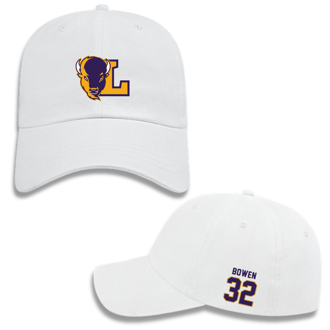 Lipscomb University Basketball (W) White Hat - #32 Taylor Bowen