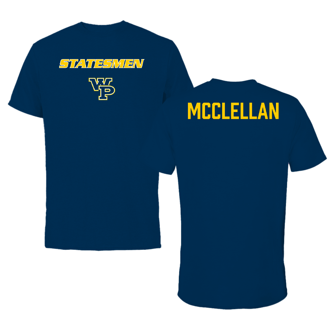 William Penn University TF and XC Navy Tee - Usir Mcclellan