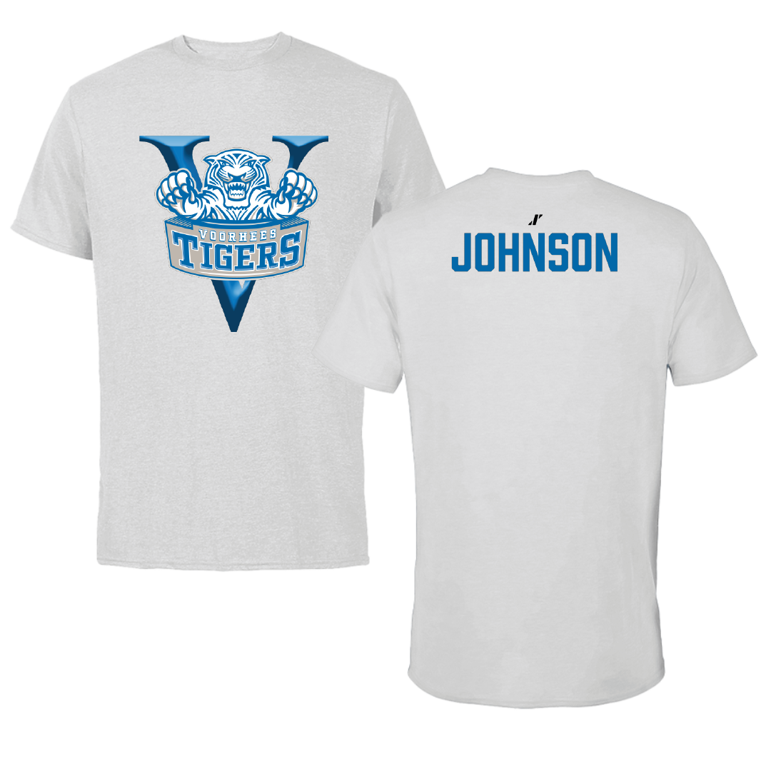 Voorhees University TF and XC Light Gray Tee - Dontavius Johnson