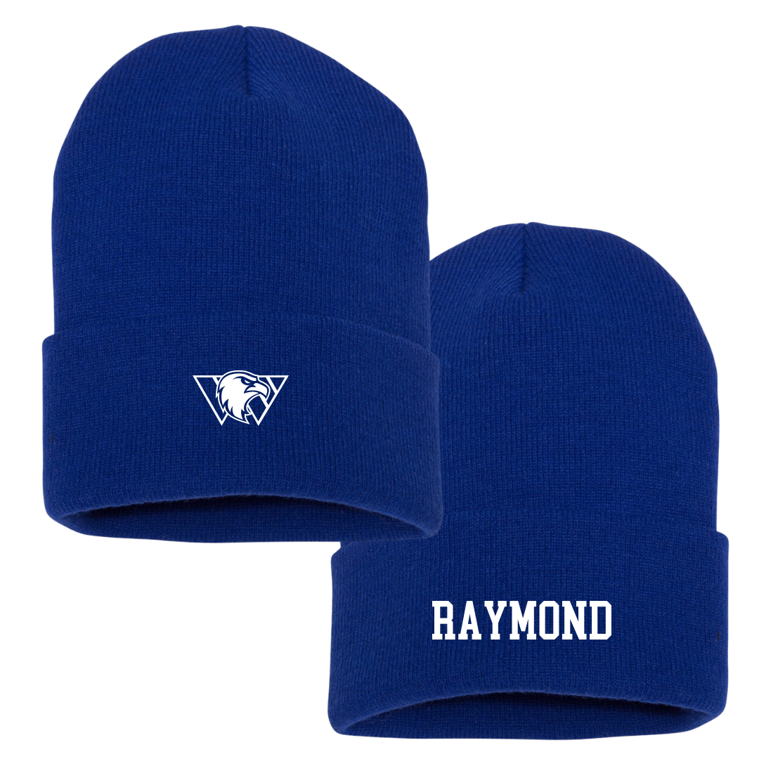 Williams Baptist University Volleyball (W) Blue Beanie - #4 Faith Raymond