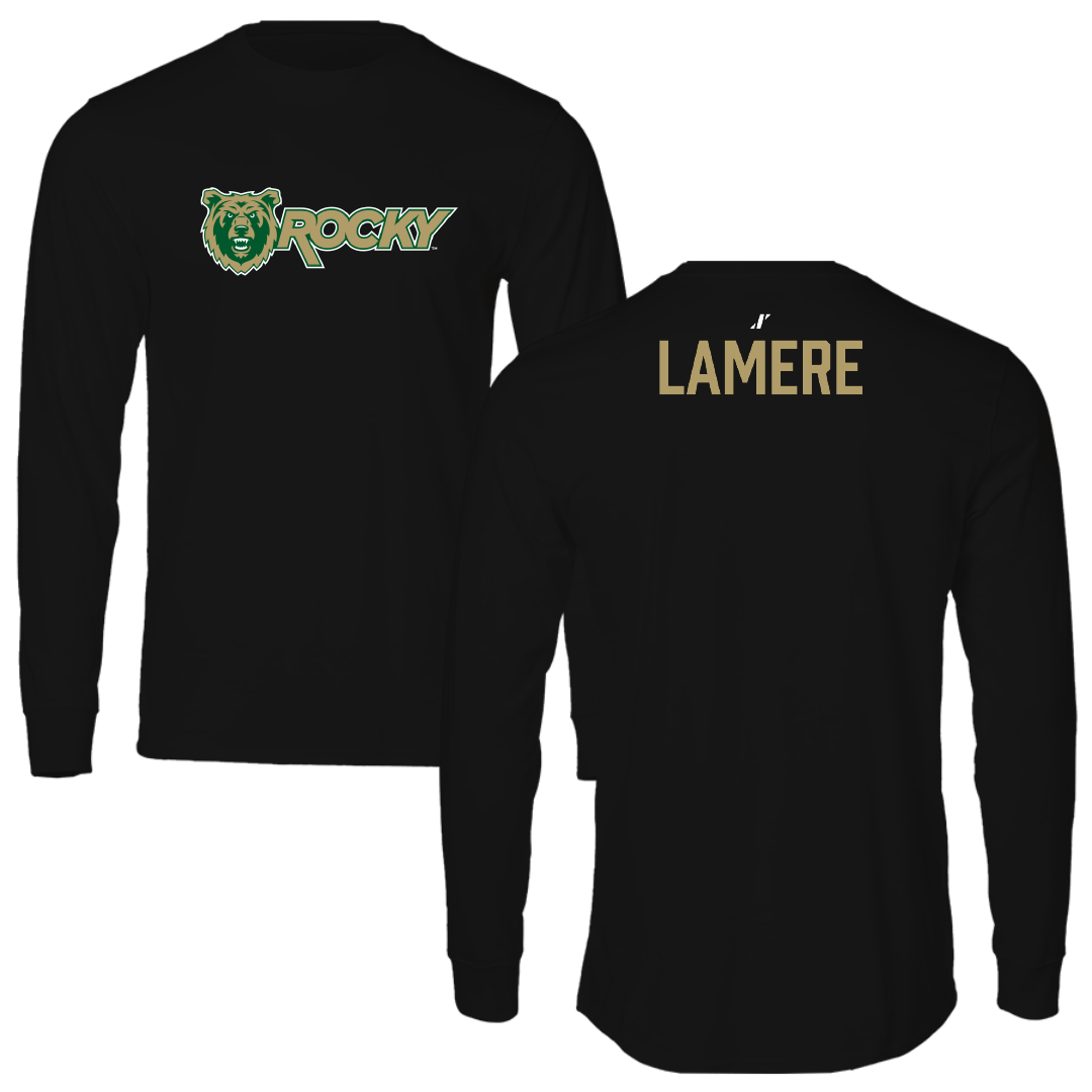 Rocky Mountain College TF and XC Black Performance Long Sleeve - Ryan LaMere