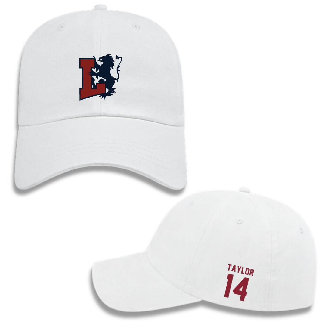 Lyon College Basketball (M) White Hat - #14 Trevon Taylor
