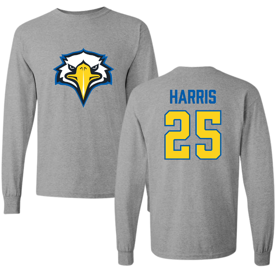 Morehead State University Softball Sport Gray Long Sleeve - #25 Allicen Harris