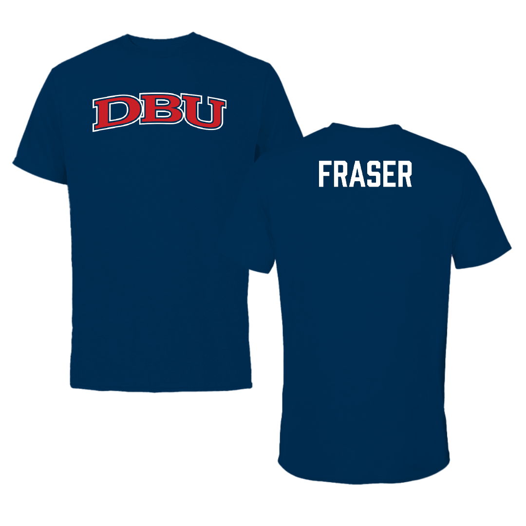 Dallas Baptist University Cheer Navy DBU Tee - Mollie Fraser