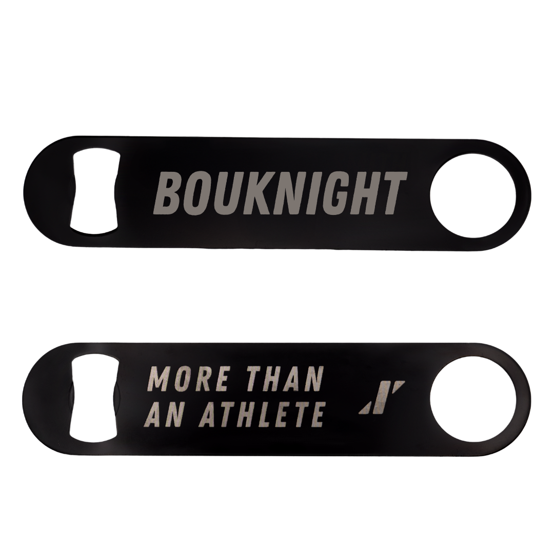 Seattle Pacific University TF and XC Black Bottle Opener - Noah Bouknight