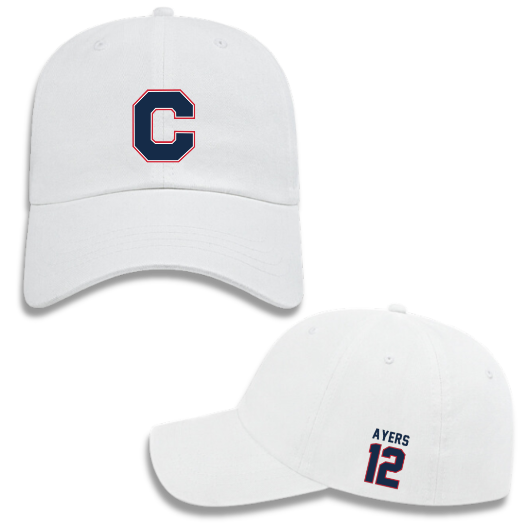 Catawba College Volleyball (W) White Hat - #12 Rebekah Ayers