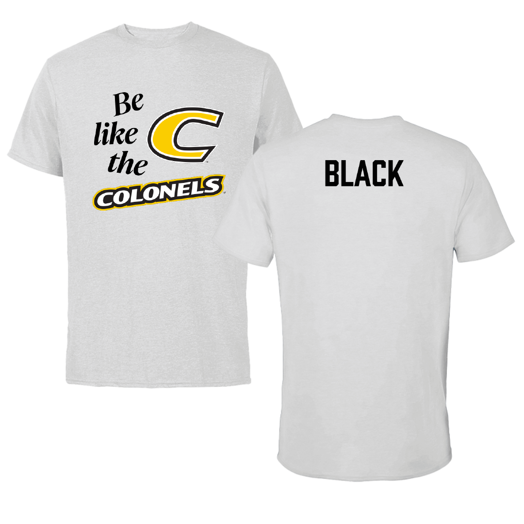 Centre College TF and XC Light Gray Be Like Us Performance Tee - Liam Black
