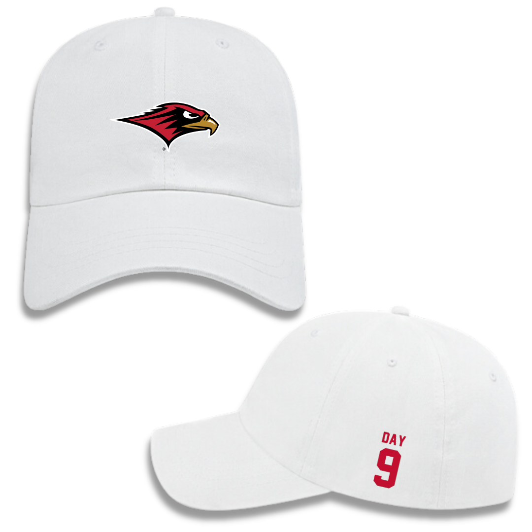 Seattle University Softball White Hat - #9 Ava Day