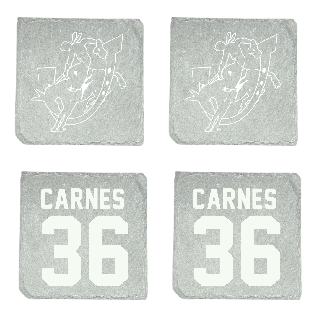 Southern Arkansas University Baseball Stone Coaster (4 Pack)  - #36 Cole Carnes