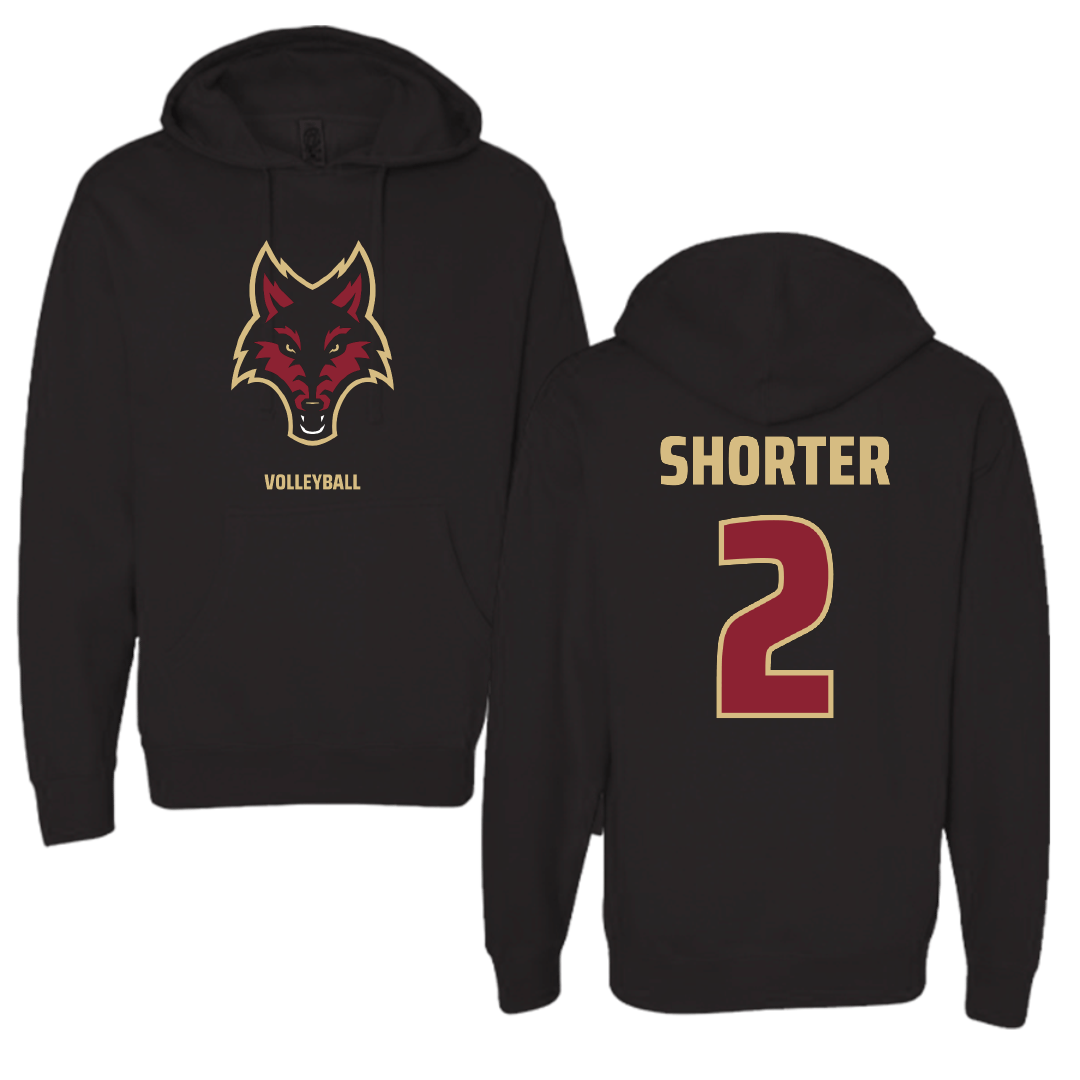 Coastal Alabama Community College Volleyball (W) Black Hoodie - #2 Maggie Shorter