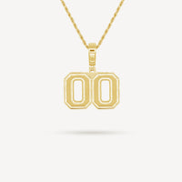Gold Presidents Pendant and Chain - #00 Kaleb Dubowski