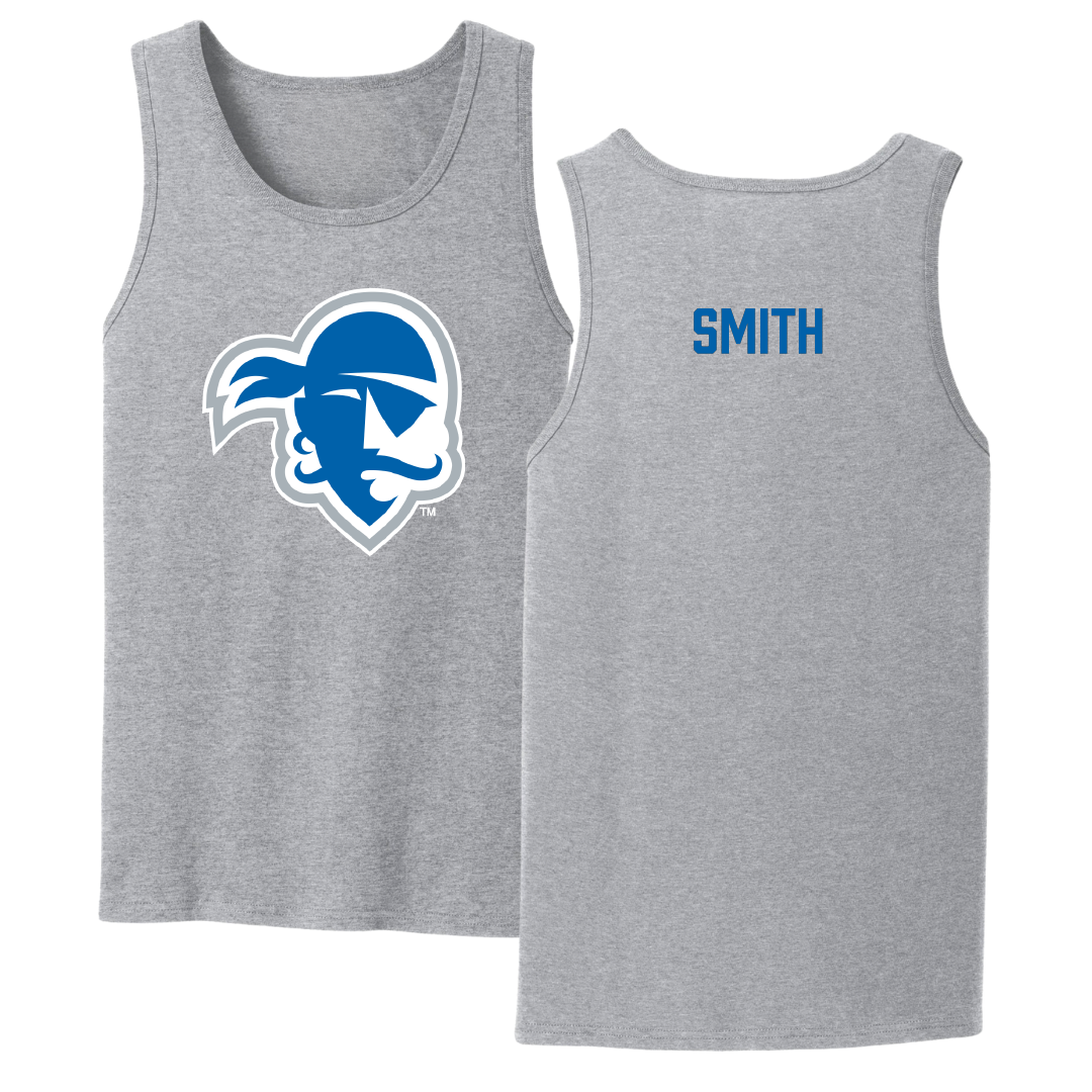 Seton Hall University TF and XC Sport Gray Tank Top - Jack Smith