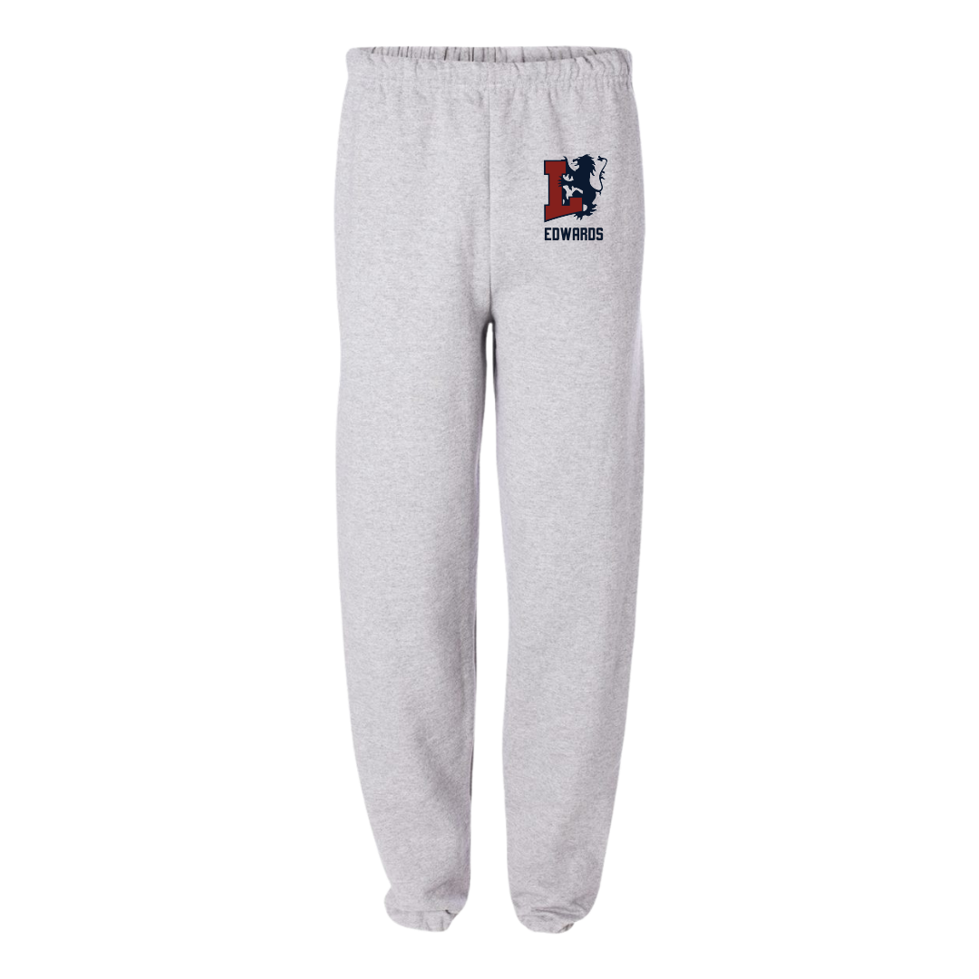 Lyon College Baseball Light Gray Sweatpants - #5 Jarius Edwards