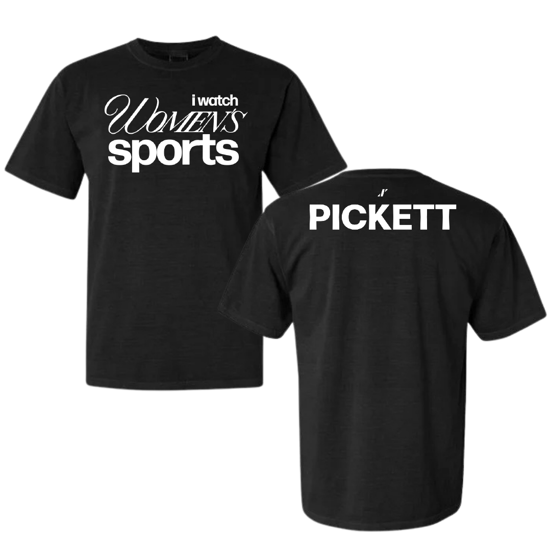 Wrestling Black WHM Comfort Colors Tee - Ellie Pickett