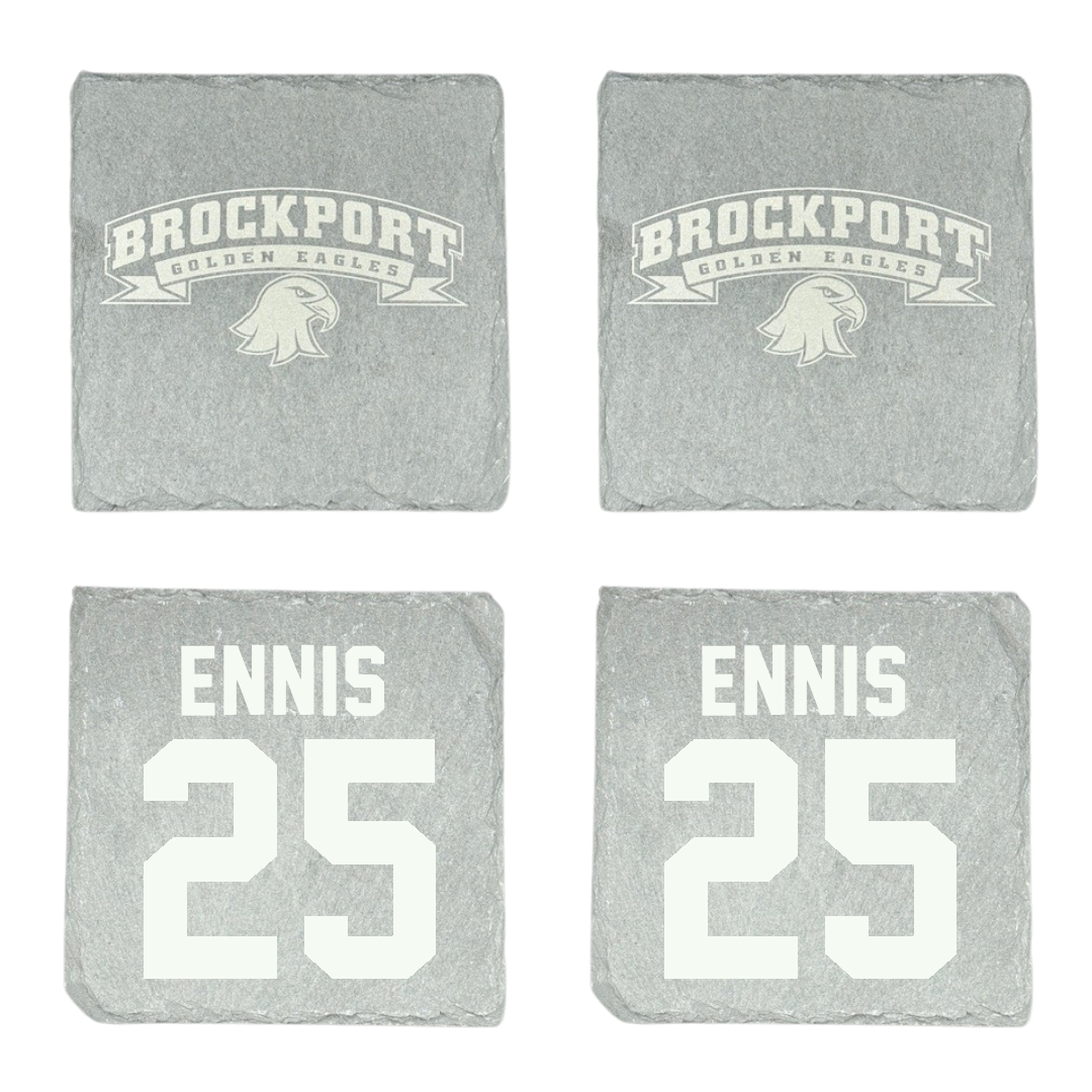 SUNY Brockport Softball Stone Coaster (4 Pack)  - #25 Aubrey Ennis