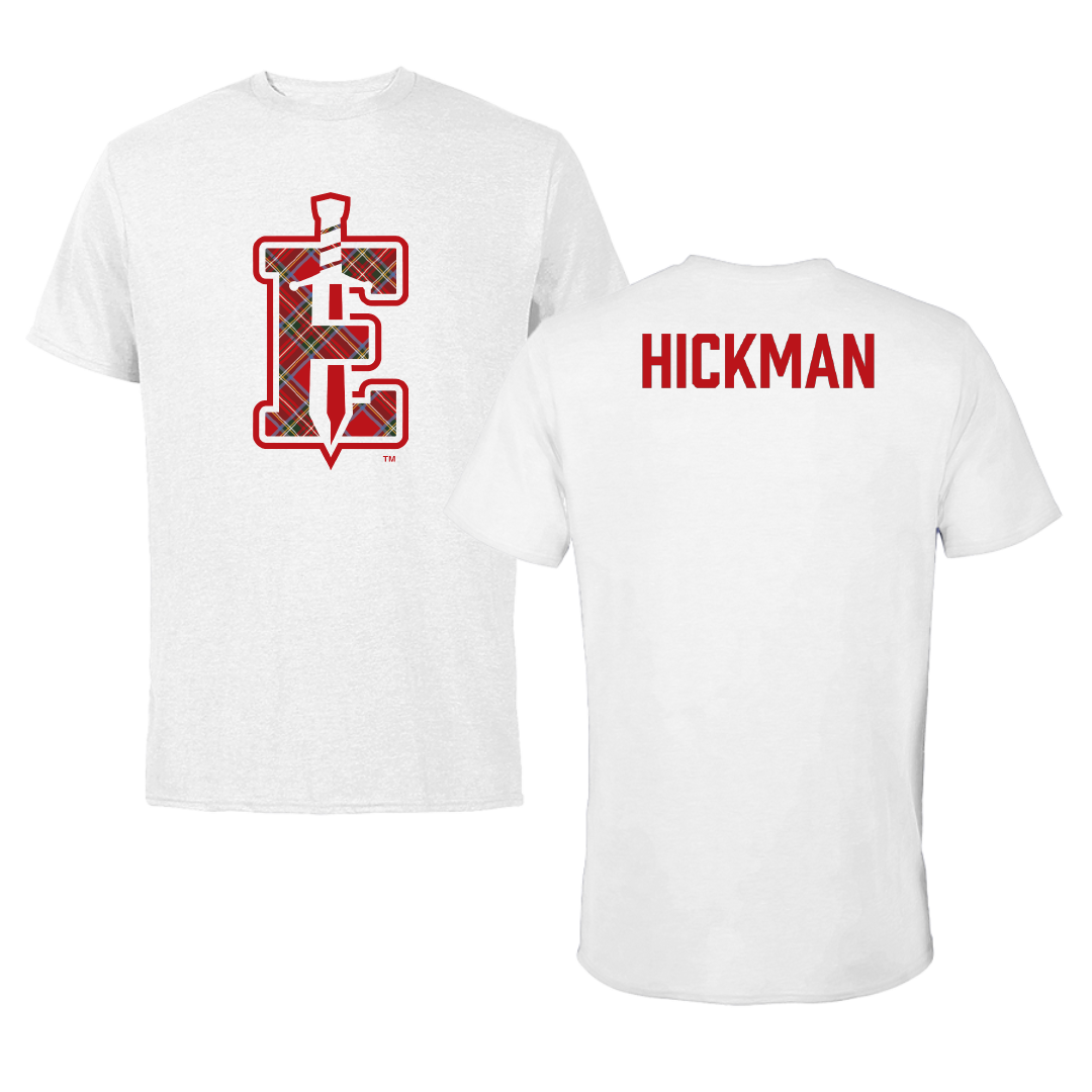 PennWest Edinboro Swimming & Diving White Tee - Troy Hickman
