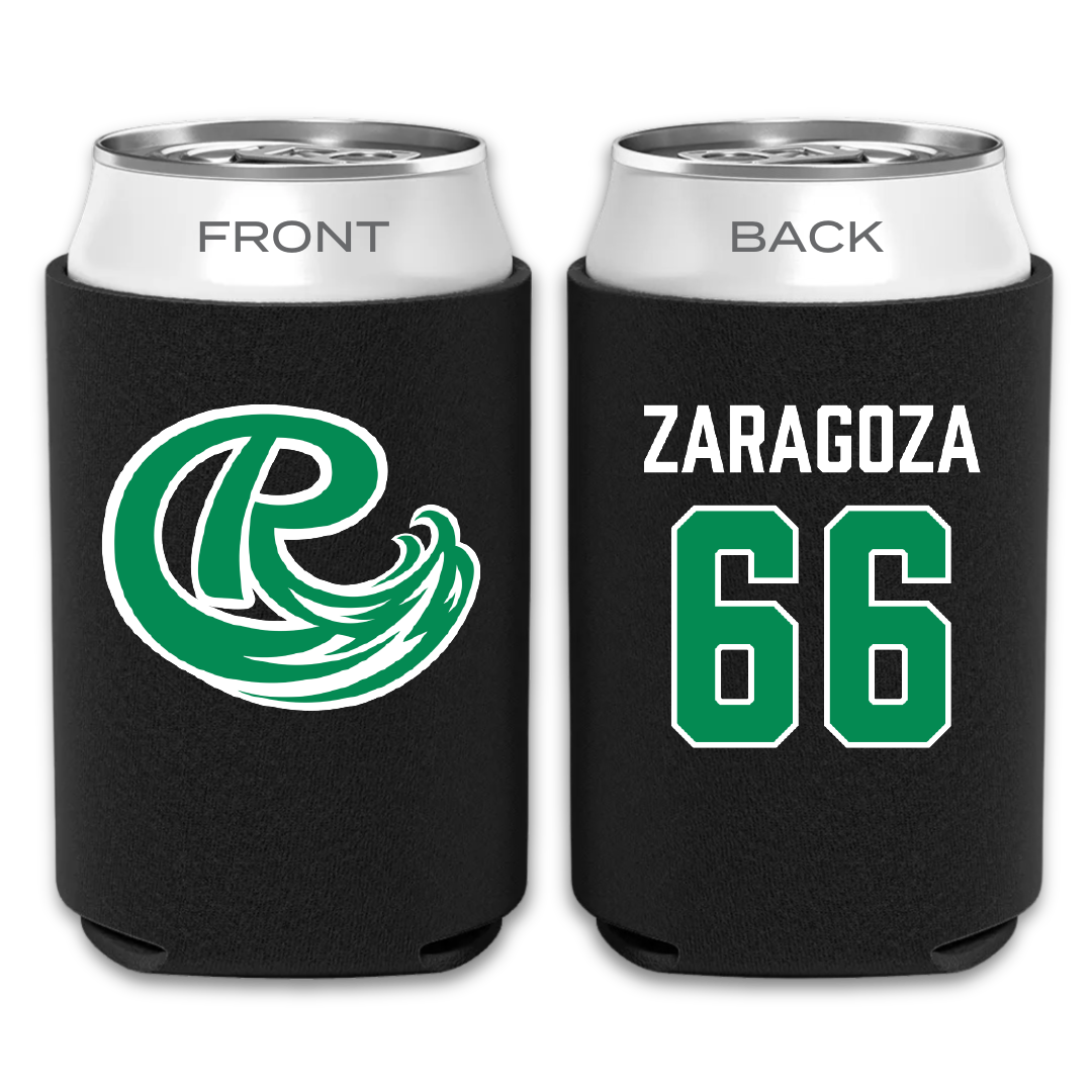 Roosevelt University Football Black Can Cooler - #66 Giovani Zaragoza