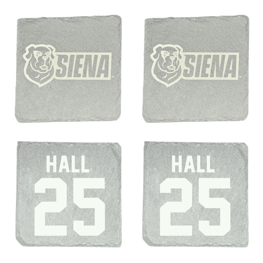 Siena University Rugby (M) Stone Coaster (4 Pack)  - #25 Jon Hall