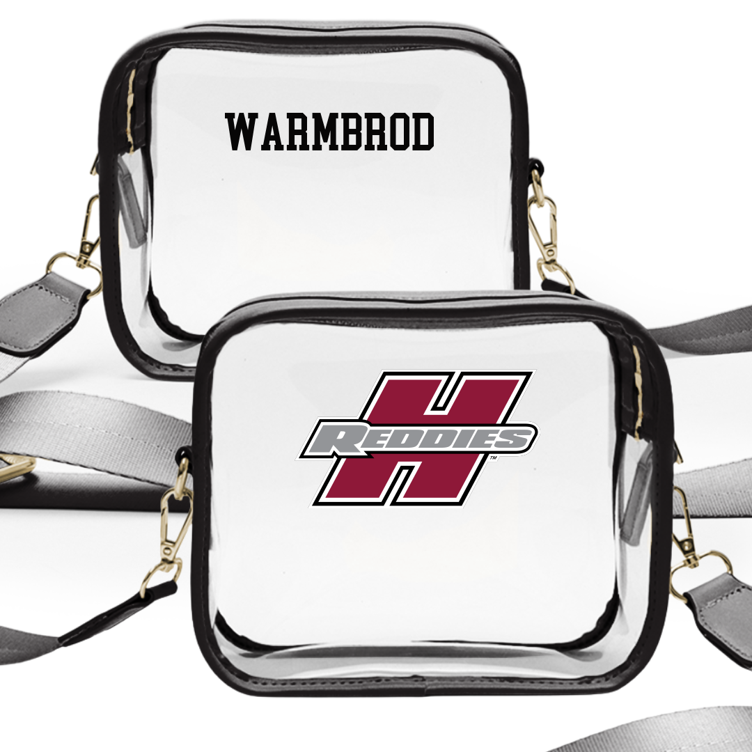 Henderson State University Golf (M) Black Clear Stadium Bag - Drew Warmbrod