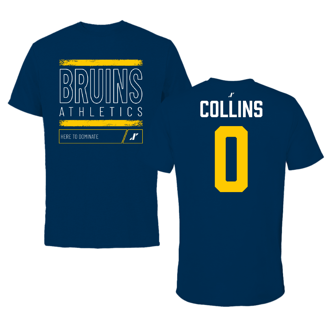 Carolina University Soccer Navy Dominate Tee - #0 Laurel Collins