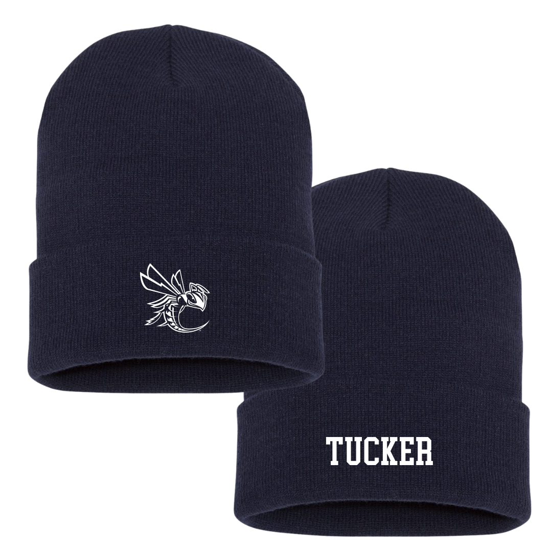 Cedarville University Softball Navy Beanie - #24 Rylie Tucker