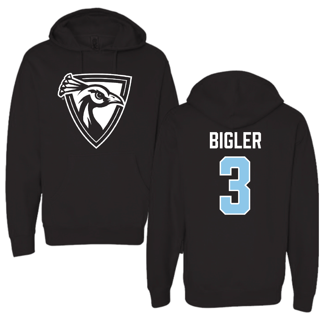 Upper Iowa University Baseball Black Hoodie - #3 Braylan Bigler