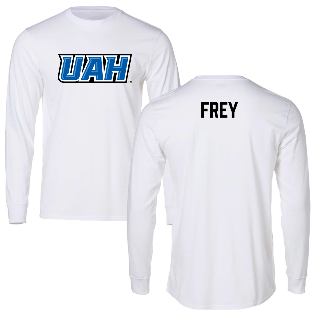 Huntsville TF and XC White Performance Long Sleeve - Jonah Frey