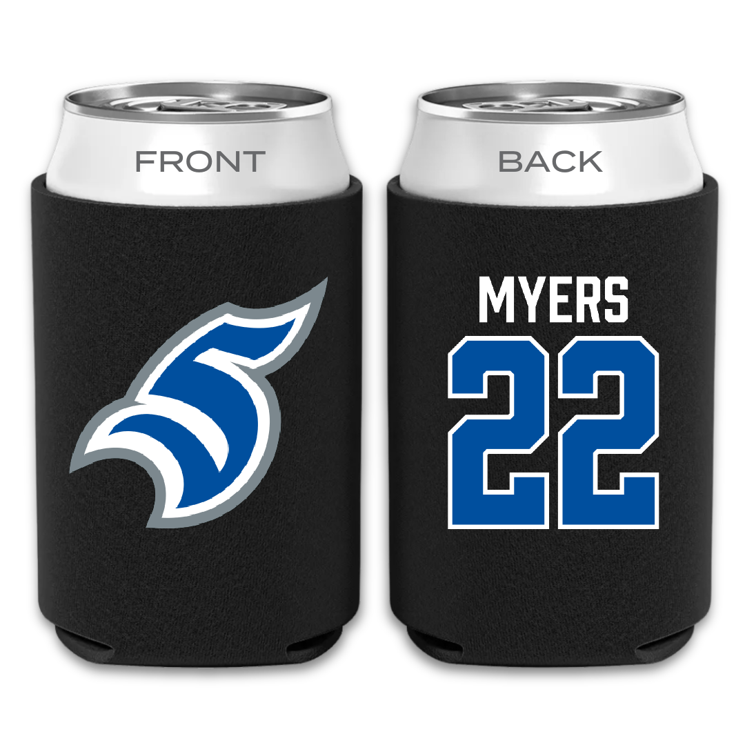Thomas More University Football Black Can Cooler - #22 Ty Myers