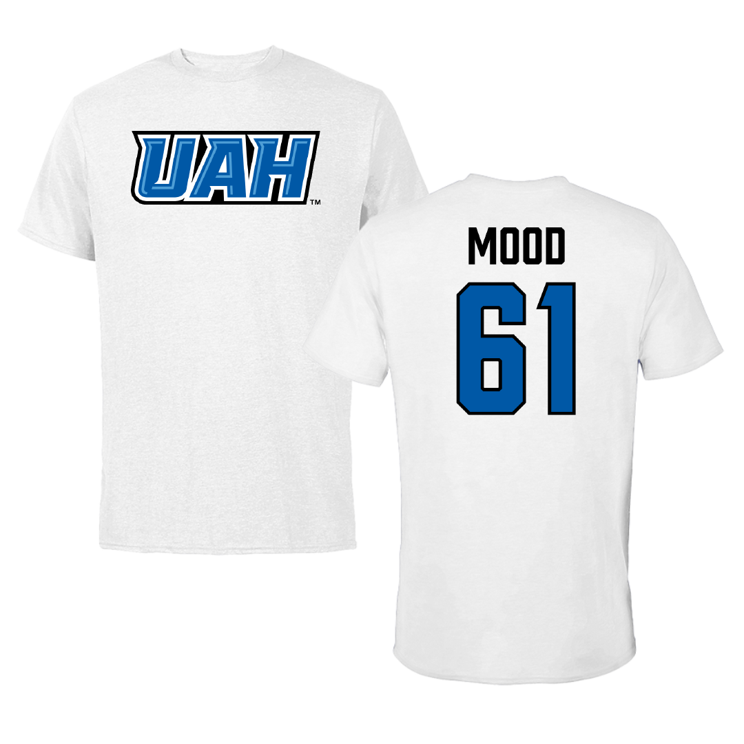 Huntsville Lacrosse (M) White Performance Tee - #61 Palmer Mood