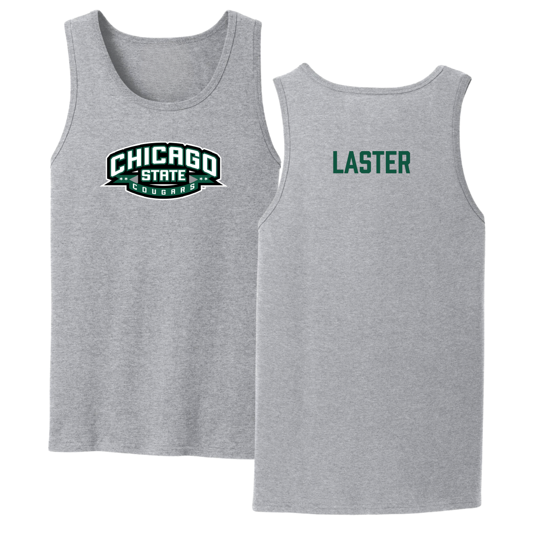 Chicago State University TF and XC Sport Gray Tank Top - Jaden Laster