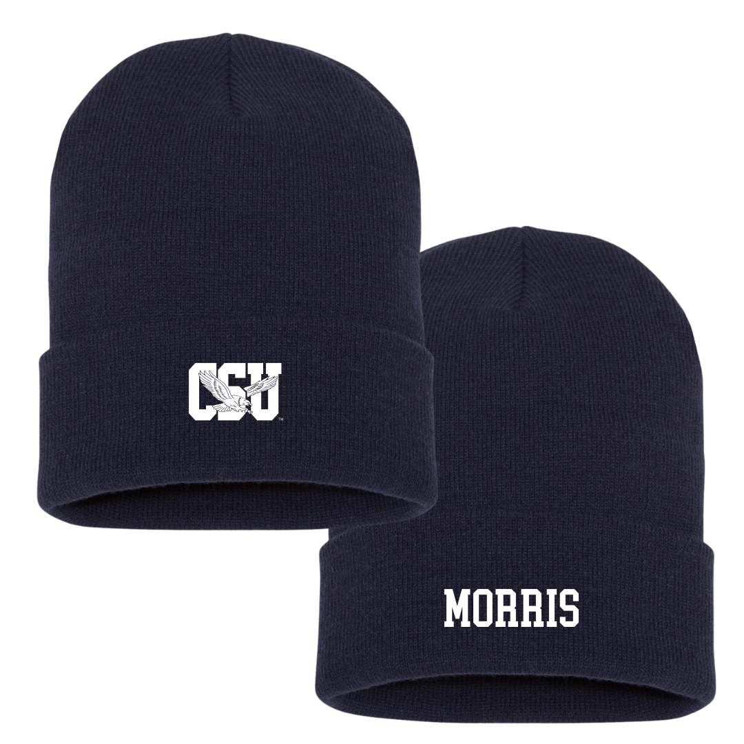 Coppin State University Basketball (W) Navy Beanie - #24 Khila Morris