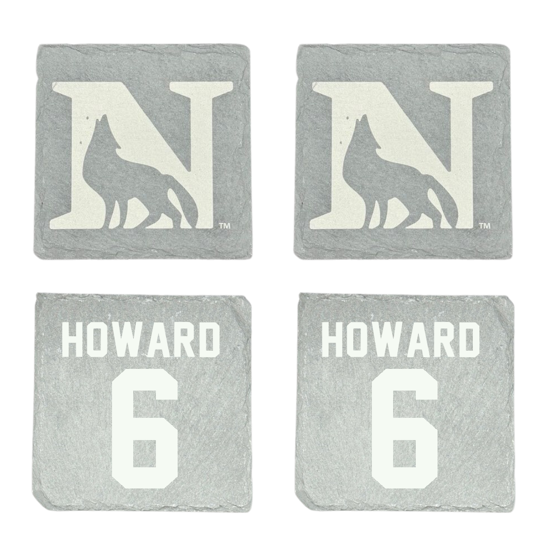 Newberry College Lacrosse (M) Stone Coaster (4 Pack)  - #6 Jonathan Howard
