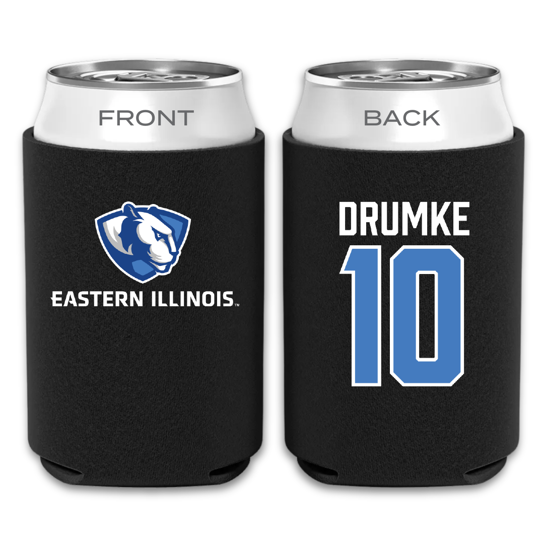 Eastern Illinois University Baseball Black Can Cooler - #10 Dylan Drumke