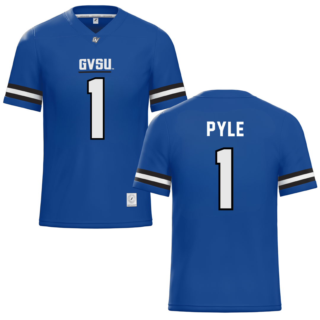 Grand Valley State University Blue Football Jersey - Cooper Pyle