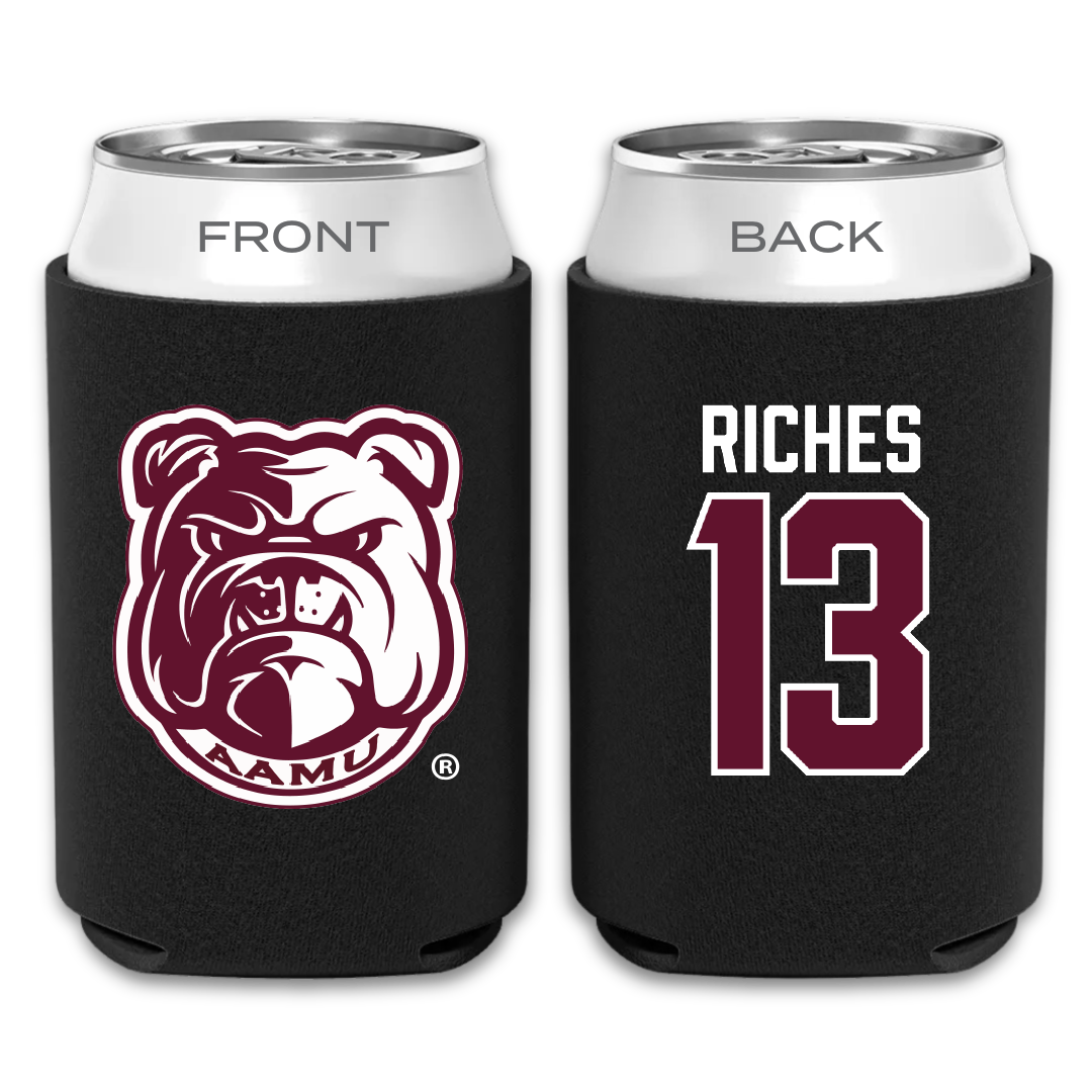 Alabama A&M University Softball Black Can Cooler - #13 Allyson Riches