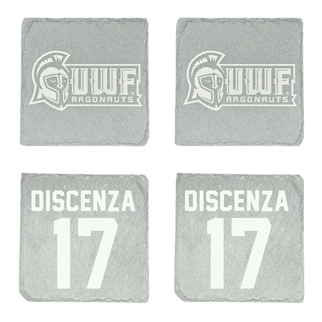 University of West Florida Softball Stone Coaster (4 Pack)  - #17 Angelia Discenza