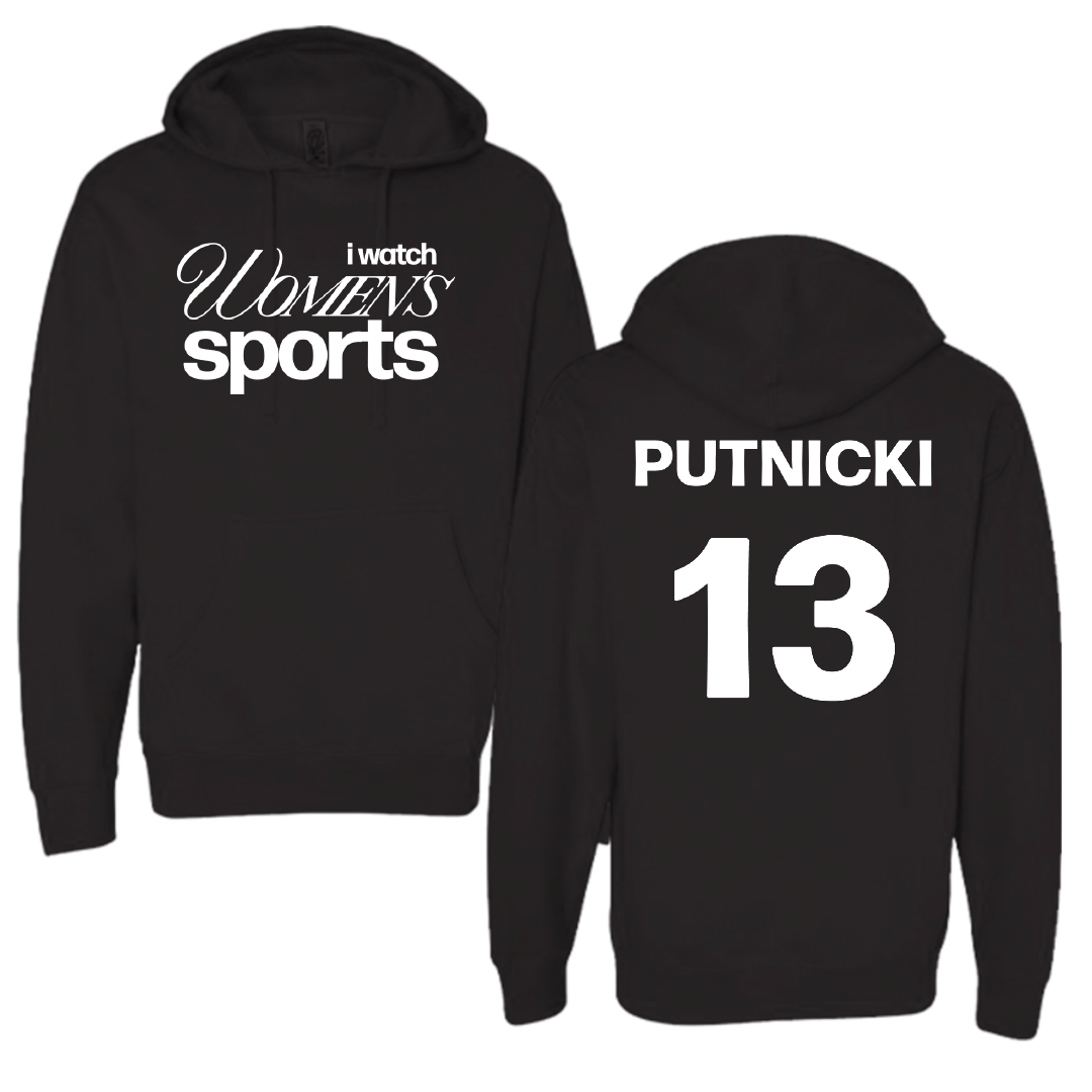 University of Texas at San Antonio Volleyball Black WHM Hoodie - #13 Miranda Putnicki