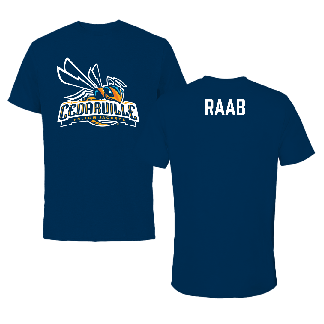 Cedarville University TF and XC Navy Tee - Nate Raab