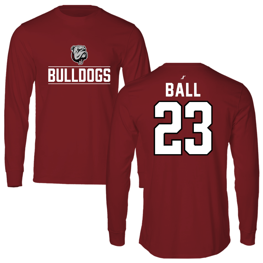 Dean College Volleyball Cardinal General Long Sleeve - #23 Emily Ball